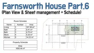 Revit Tutorial for beginner | Farnsworth House Part.6 [ENG Sub]