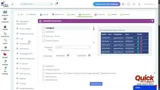 How to download attendance  report