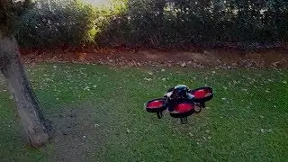 Flight of the RedPawz R010 quadcopter