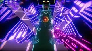 Neon Boost [Free to Play] Gameplay | Shooter Runner Parkour | 1080p 60fps | 2019 PC Steam