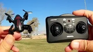 Drocon GD-60 Hacker Micro 720p Camera Drone Flight Test Review