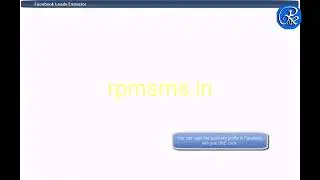 Facebook Lead Extractor  | Free Facebook Lead Scraper | RPMSMS