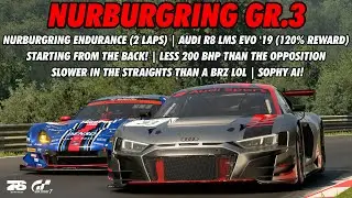 GT7 - Power Pack (Nurburgring Gr.3 - Nurbirgring Endurance) | Audi R8 LMS Evo '19 (120% Reward)