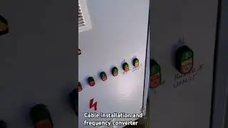 #Cable #installation #and #frequency #converter #electrician #electrical #electricalinstallations