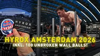 HYROX Amsterdam 2026 - Race Vlog von meinen spontanen 24h Trip zum Rennen