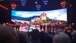 André Rieu und Highland Dragon Pipe Band Halle Westfalen OWL Arena 2018 , Highland Cathedral