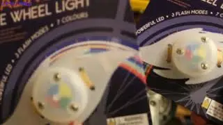 My New Blazing Bike Wheel Lights