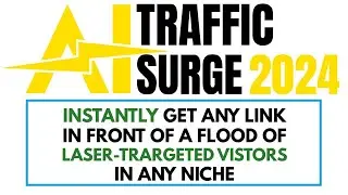 AI Traffic Surge Review Bonus - Get Unlimited Buyer Traffic To Any Offer In Any Niche
