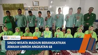 KOTA MADIUN - Sindo Wisata Madiun Berangkatkan Jemaah Umroh Angkatan 68