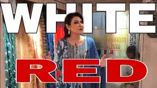 Beautiful Collection on White & Red Combination by Swarnali Kanjilal
