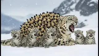 Unexpected Hero! Snow Leopard Cub&rsquo;s Quick Action Saves Mother During Deadly Bushes Trap