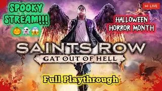 🔴 Saints Row: Gat Out Of Hell (2015) - Full Game [Scary Stream] (Walkthrough, Gameplay) LIVE