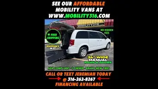Unicorn Alert! 6K Mile Wheelchair Van w/ FREE Shipping & Gurney Kit! '17 Dodge Caravan #8683