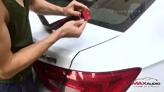 How Does Aerodynamic 1.3 Meter Flexible Rear Bonnet Trunk Rubber ABS Top Spoiler Look Like