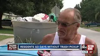 Waste Pro to credit customers' accounts if they've been impacted by missed pickups