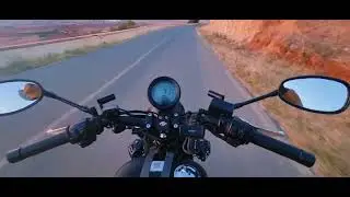 Solo ride to the forest of Tafraoui, Oran, Algeria - K light 202