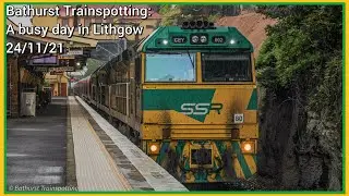 Bathurst Trainspotting: A Busy Day in Lithgow