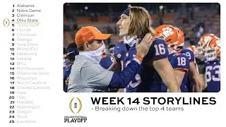College Football Playoff rankings: Full breakdown of the top 25