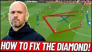 How Ten Hag Can FIX His DIAMOND FORMATION 💎