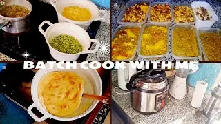 BATCH COOKING FREEZER MEALS FOR A WEEK /SAVING TIME/VEGAN RECIPE/AFFORDABLE MEALS