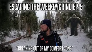 SOLO Snowshoeing thru the SAWTOOTH NATIONAL FOREST!