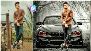 PicsArt Car Manipulation Editing | Riyaz TikTok Star Photo Editing|Photo Editings 2019| ROYAL EDITOR
