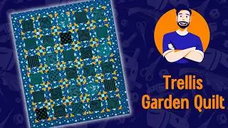 Trellis Garden Quilt Part 4