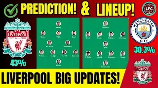 🚨 LIVERPOOL VS MAN CITY PREDICTION! LINEUPS, ODDS & TV INFO 🔥 EPL SHOWDOWN 🎥