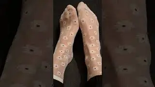 Nylon flower socks