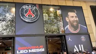 Boutique PSG ⚽️🏆@PSG welcome @LeoMessi 🥰😍