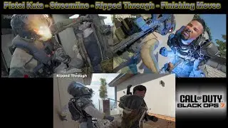 Pistol Kata, Streamline and Ripped Through Finishing Moves - COD: Black Ops 7