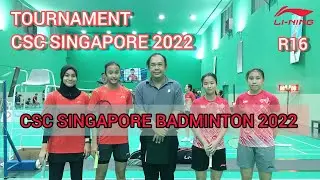 Kimisha P A/ Bilqis (Banda Baru Batam vs Kaelyn yin Xuan Lim/Qiao Qin Amber Lim  (N I S Singapore)