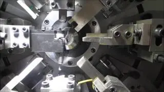 Vinston US CNC 12-450R Camless Multi-Axis Rotary Wire Spring Former - Sample 16 - Extension Springs