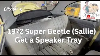 1972 Super Beetle Sallie получает возможность попробовать динамик