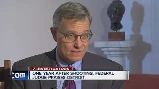 A year after being shot federal judge Terrence Berg to lead Walk For Hope in Detroit