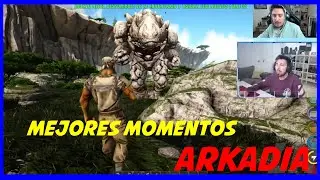 MEJORES MOMENTOS ARKADIA ARK  |(GOLEM MATA A WILLY FARGAN Y VEGETTA)