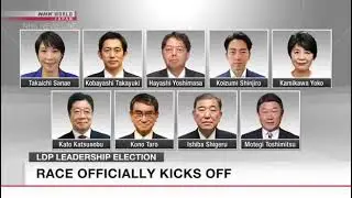 Japan's LDP leadership election kicks off