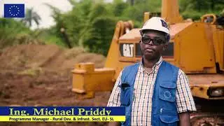 Construction of the Makoloh–Mabang Road (14km) – Co-Funded by the EU and Government of Sierra Leone
