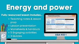 Energy and power Lesson video preview