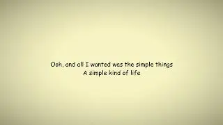 A Simple Kind Of Life by No Doubt (Sped up)