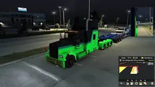 Trucking from Houston Texas to Port Fourchon Lousiana (American Truck Simulator)