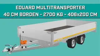 Geremde Eduard multitransporter - 406x200 cm - 2700 kg