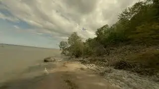 Эстония. Финский залив. FPV дрон.