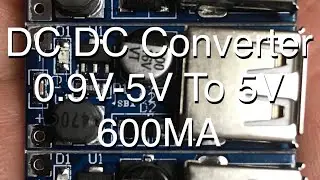DC DC Converter 0.9V-5V To 5V 600MA