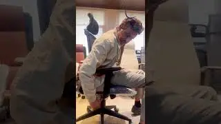 How operate Cadi Revolving Chair. How to adjust height of Chair. How to lock unlock back of Chair.