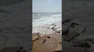 #karachi #river #nature #sandspit #stromcoming