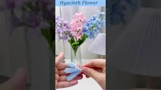 Handmade diy pipe cleaner hyacinth flowers #handmade #diy #gift #diyflower #flowercraft #flowers