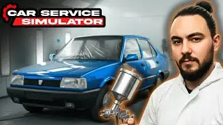 Paint Shop Opened | Car Service Simulator Episode 2