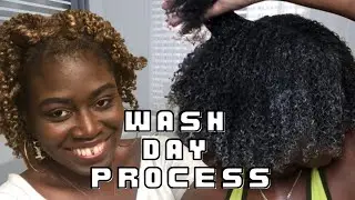 TEMPORARY HAIR WAX REVIEW + WASH DAY ROUTINE ft. Ivie Beauty