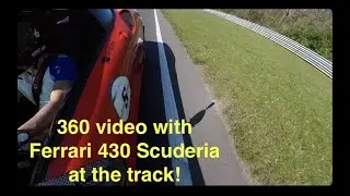 always a blast with the Ferrari 430 Scuderia on the track! Summit Point Raceway